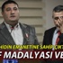 O hayırsevere şeref madalyası