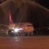 İstanbul Havalimanı'ndan ilk yurt dışı tarifeli seferi gerçekleştiren THY uçağı, KKTC'ye indi