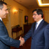 Başbakan Davutoğlu, Akar ve Fidan'ı kabul etti