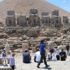 Dünya mirası Nemrut, yerli ve yabancı konuklarını ağırlıyor Dünya mirası Nemrut, yerli ve yabancı konuklarını ağırlıyor
