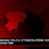 JANDARMADAN YOLCU OTOBÜSLERİNE SOSYAL MESAFE DENETİMİ