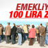 Emekliye 100 lira zam Meclis'ten geçti