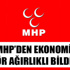 MHP’den ekonomi ve terör vurgusu