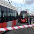 İstanbul'da tramvay hattında kaza İstanbul'da tramvay hattında kaza