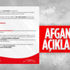 Süleyman Soylu'dan Afgan mülteci açıklaması
