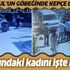 İstanbul'un göbeğinde kepçe dehşeti! 57 yaşındaki kadına çarparak yere savurdu...
