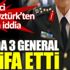 ﻿TSK'da 3 general istifa etti iddiası