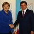 Davutoğlu Almanya Başbakanı Merkel ile görüştü Davutoğlu Almanya Başbakanı Merkel ile görüştü