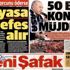 Yeni Şafak’tan “bizim patron nakite sıkıştı, kamu borcunu ödesin” manşeti
