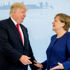 Almanya'da Merkel-Trump görüşmesi