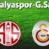 Galatasaray'ın Antalyaspor karşısında ilk 11'i belli oldu