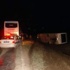İşçi servisi devrildi: 12 yaralı İşçi servisi devrildi: 12 yaralı