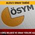 ALES ne zaman 2018 ÖSYM ALES/3 Sonbahar dönemi sınav tarihleri açıklandı mı