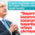 Kılıçdaroğlu'na göre başarının kriteri kazanmak Kılıçdaroğlu'na göre başarının kriteri kazanmak