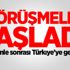 Görüşmeler başladı! Dev hamle sonrası Türkiye’ye geliyorlar..