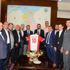 Balıkesirspor yönetimi Vali Yazıcı yı ziyaret etti