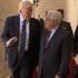 ABD Başkanı Trump'ı Filistin'de Mahmut Abbas karşıladı