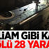 Katliam gibi kaza! 8 ölü 28 yaralı Katliam gibi kaza! 8 ölü 28 yaralı