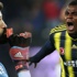 Volkan Demireli Emenike'nin üzerine yürüdü! Volkan Demireli Emenike'nin üzerine yürüdü!