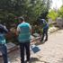 Kırıkkale de şehitliğin bakımını hükümlüler yaptı
