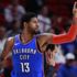 Paul George'un 43 sayı attığı maçta Oklahoma City Thunder, Miami Heat'i devirdi Paul George'un 43 sayı attığı maçta Oklahoma City Thunder, Miami Heat'i devirdi