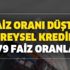 Faizlerde tarihi düşüş yaşandı! İNG, İş Bankası, TEB, Finansbank, Şekerbank, Ziraat, ve bireysel kredi 0,79 faiz oranları!