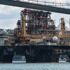 Dev petrol arama platformu "Scarabeo 9" İstanbul Boğazı'ndan geçti