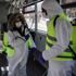İstanbul da toplu taşıma araçları dezenfekte ediliyor İstanbul da toplu taşıma araçları dezenfekte ediliyor