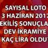 Sayısal Loto 3 Haziran çekiliş sonuçları sorgula Sayısal Loto Milli Piyango 2017 Sayısal Loto 3 Haziran çekiliş sonuçları sorgula Sayısal Loto Milli Piyango 2017
