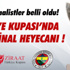 Türkiye Kupası'nda son 16 turu tamamlandı Türkiye Kupası'nda son 16 turu tamamlandı