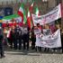 İsveç teki İranlılardan rejim karşıtı protesto İsveç teki İranlılardan rejim karşıtı protesto