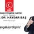 Prof. Dr. Haydar Baş'tan Türk milletine tarihi mektup