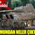 Bodrumundan 2. Dünya Savaşı tankı ve Nazi silahları çıktı Bodrumundan 2. Dünya Savaşı tankı ve Nazi silahları çıktı