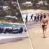 Güneşlenen turistlere göçmen şoku Güneşlenen turistlere göçmen şoku