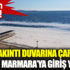 Müsilaj, Çanakkale'de güçlü akıntı duvarına çarpıp tekrar Marmara’ya giriş yapıyor Müsilaj, Çanakkale'de güçlü akıntı duvarına çarpıp tekrar Marmara’ya giriş yapıyor