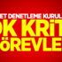 Devlet Denetleme Kurulu'na çok kritik görevler