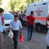 Yayaya çarpıp kaçtı