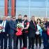Curling Milli Takımı na davul zurnalı karşılama Curling Milli Takımı na davul zurnalı karşılama