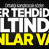 Ortalığı karıştıracak sözler: Her tehdidin altında onlar var Ortalığı karıştıracak sözler: Her tehdidin altında onlar var