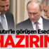 Putin'le görüşen Esed: Hazırım