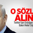 Netanyahu'dan kışkırtıcı 'Erdoğan' açıklaması Netanyahu'dan kışkırtıcı 'Erdoğan' açıklaması