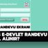 MHRS randevu alma işlemi nasıl yapılır? MHRS e-devlet randevu alma ekranı