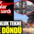 ﻿Marmaris'te tersane yangını. 3 tekne kullanılamaz hale geldi