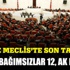 İşte Meclis'te son tablo! İşte Meclis'te son tablo!