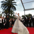 Cannes'da plajda açık hava sineması keyfi