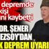 ﻿Prof. Dr. Şener Üşümezsoy'dan kritik deprem uyarısı