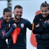 Galatasaray'da neşeli idman! Galatasaray'da neşeli idman!
