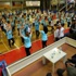 Bakan pilatesçileri izledi Bakan pilatesçileri izledi