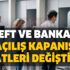 EFT ve banka açılış, kapanış saatleri değişti mi? 2020 yeni banka açılma ve EFT saatleri kaç oldu? Ziraat, İNG, TEB, Garanti, İş Bankası... EFT ve banka açılış, kapanış saatleri değişti mi? 2020 yeni banka açılma ve EFT saatleri kaç oldu? Ziraat, İNG, TEB, Garanti, İş Bankası...
