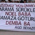 AGD'li gençlerden paylaşım rekoru kıran pankart AGD'li gençlerden paylaşım rekoru kıran pankart